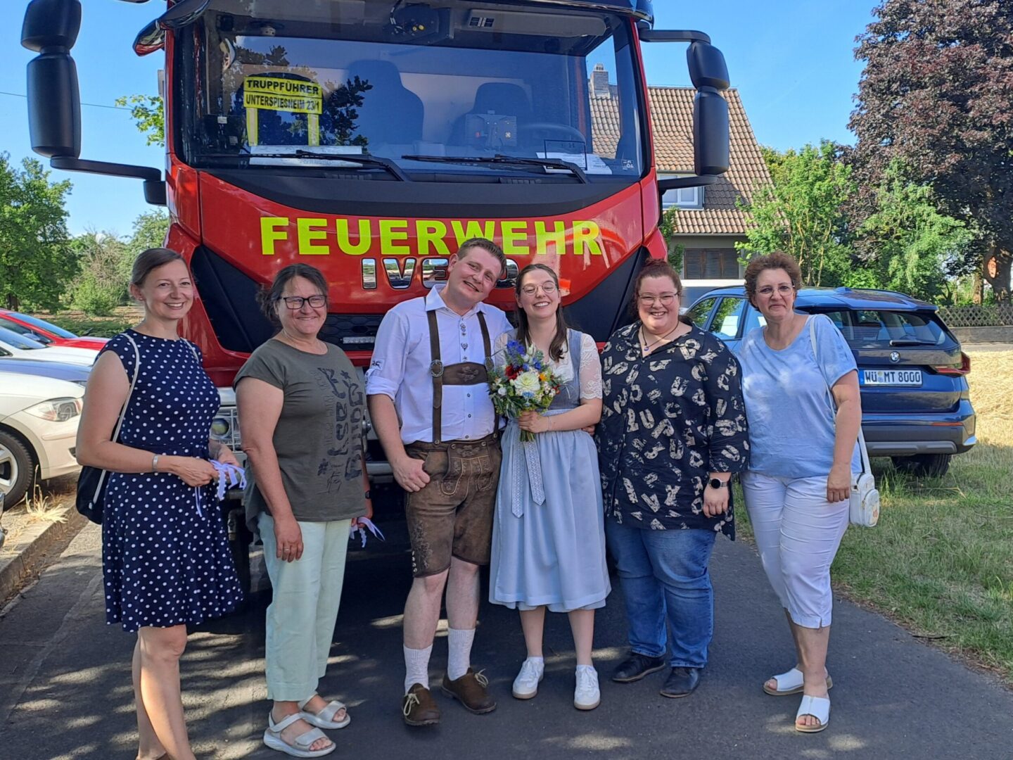 Unsere Kollegin Alina hat geheiratet