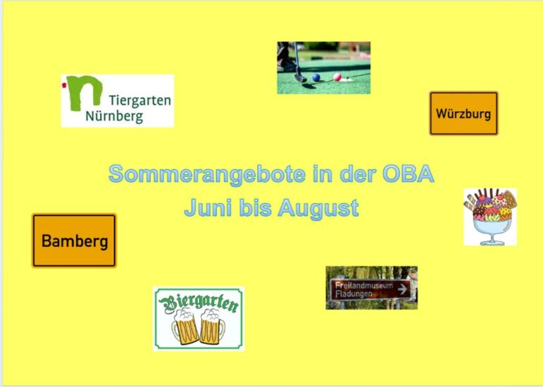 Sommer∙angebote - es sind noch Plätze frei
